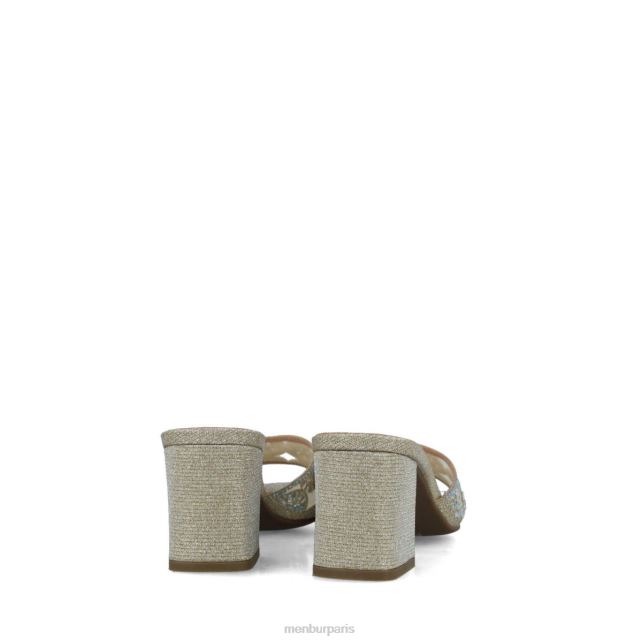 Menbur femmes hambergita DVZ861646 talons moyens et bas or