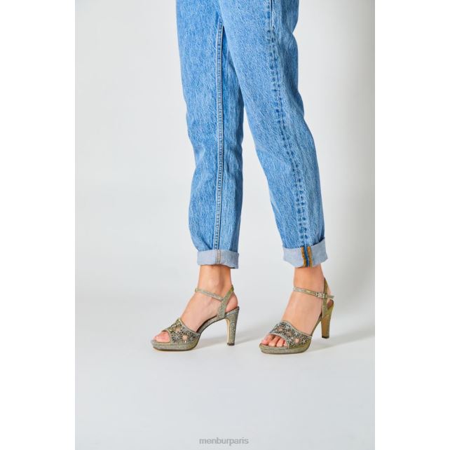 Menbur femmes hambergita DVZ865602 talons moyens et bas gris