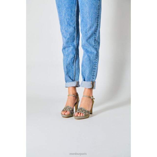 Menbur femmes hambergita DVZ865602 talons moyens et bas gris