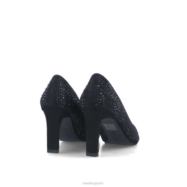 Menbur femmes hovenie DVZ861749 talons moyens et bas noir