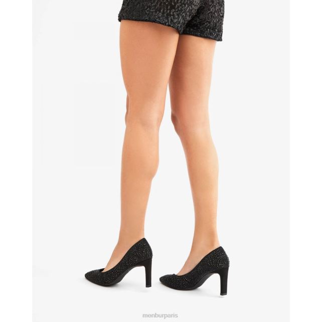 Menbur femmes hovenie DVZ861749 talons moyens et bas noir