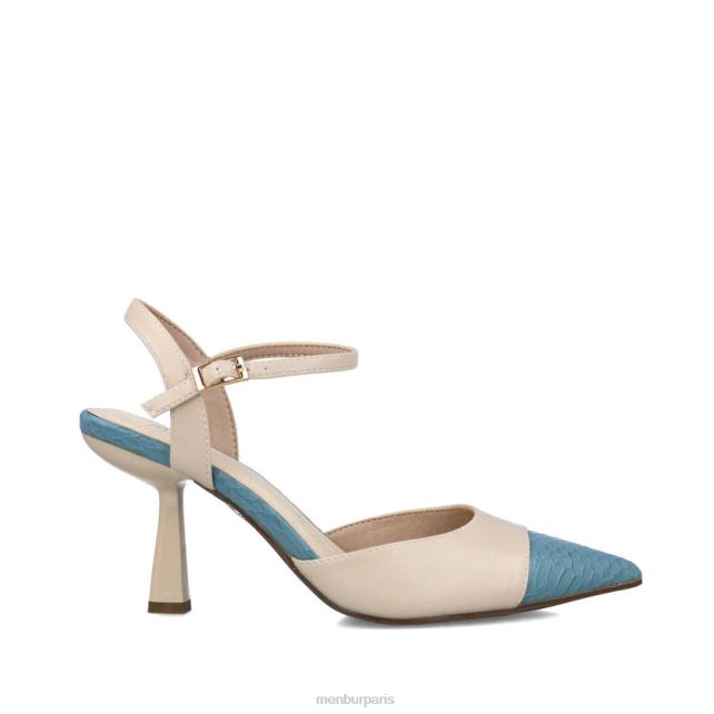 Menbur femmes hydre DVZ861596 talons moyens et bas bleu clair