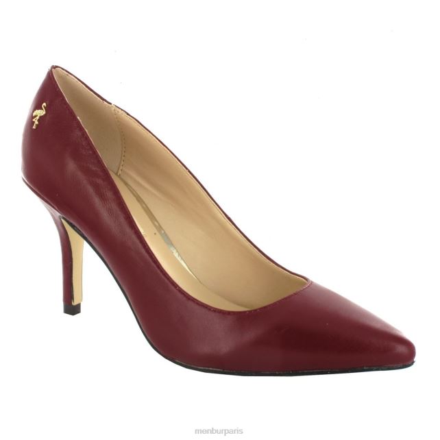 Menbur femmes infantes DVZ866025 talons moyens et bas rouge