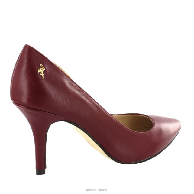 Menbur femmes infantes DVZ866025 talons moyens et bas rouge