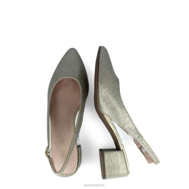 Menbur femmes isonzo DVZ865906 talons moyens et bas or