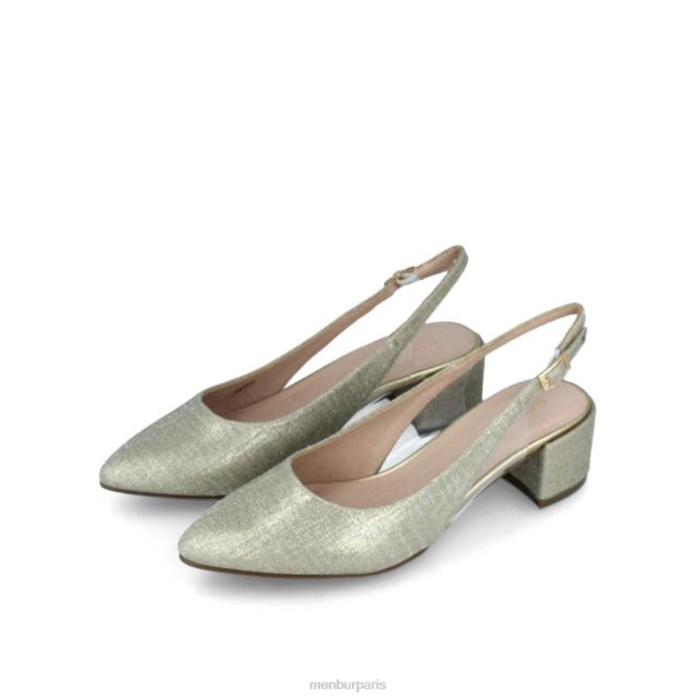 Menbur femmes isonzo DVZ865906 talons moyens et bas or