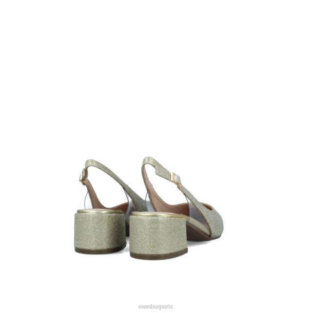Menbur femmes isonzo DVZ865906 talons moyens et bas or