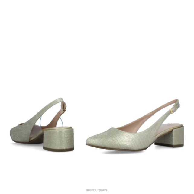 Menbur femmes isonzo DVZ865906 talons moyens et bas or