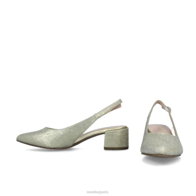Menbur femmes isonzo DVZ865906 talons moyens et bas or