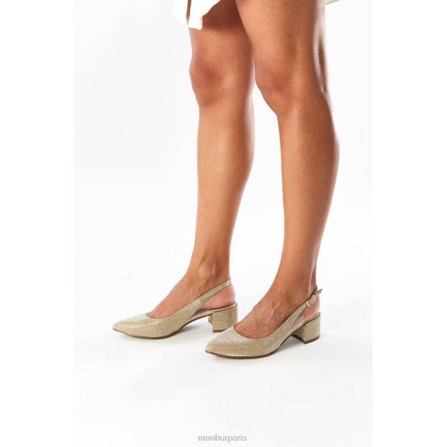 Menbur femmes isonzo DVZ865906 talons moyens et bas or