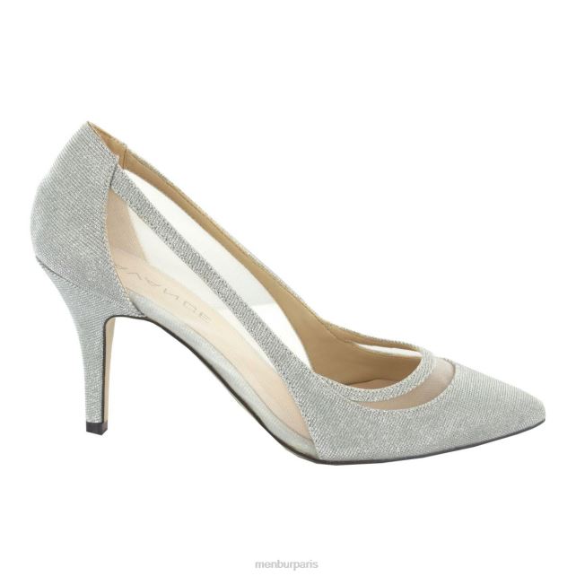 Menbur femmes jau DVZ865970 talons moyens et bas argent