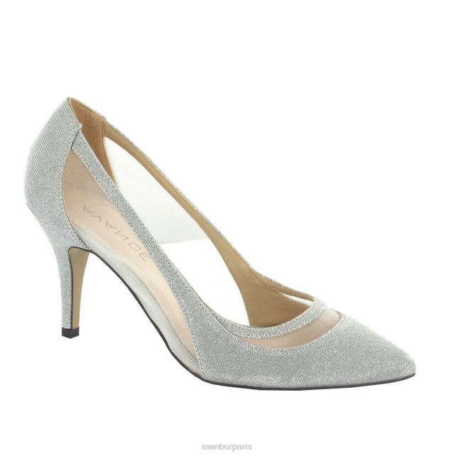 Menbur femmes jau DVZ865970 talons moyens et bas argent