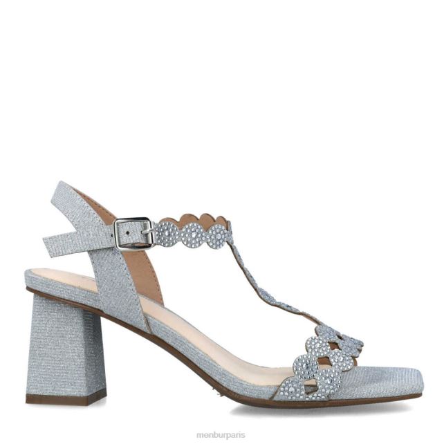 Menbur femmes kunzita DVZ861650 talons moyens et bas argent