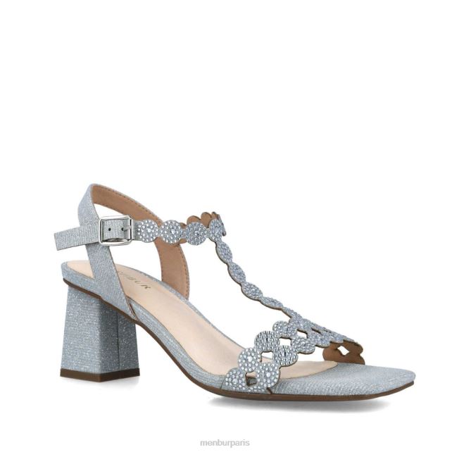 Menbur femmes kunzita DVZ861650 talons moyens et bas argent