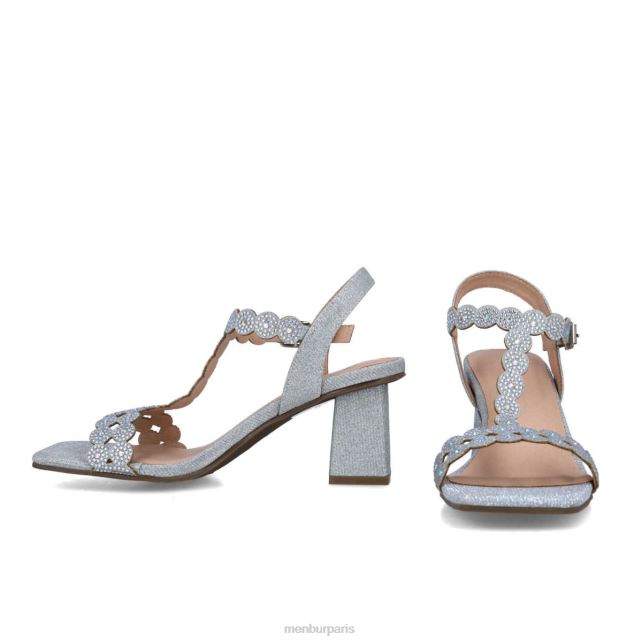 Menbur femmes kunzita DVZ861650 talons moyens et bas argent