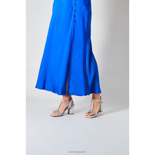 Menbur femmes kunzita DVZ861650 talons moyens et bas argent