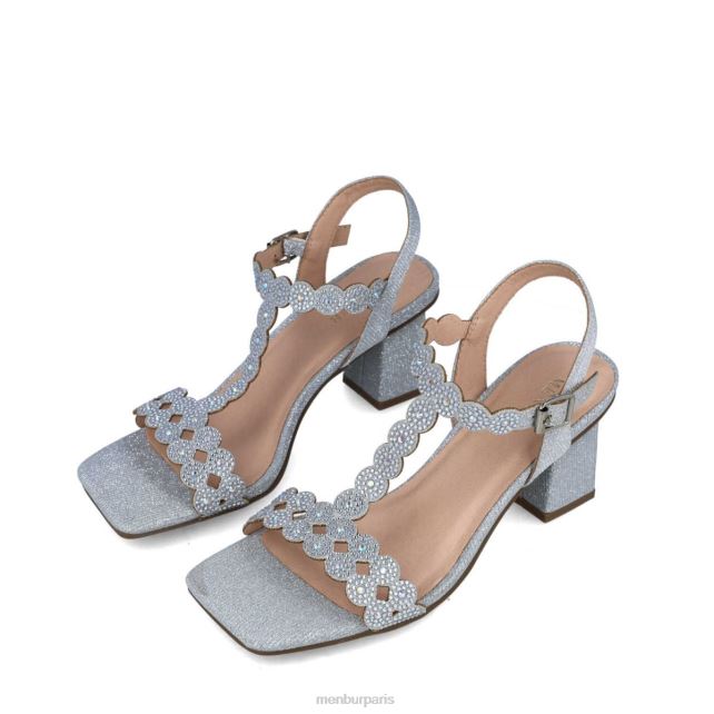 Menbur femmes kunzita DVZ861650 talons moyens et bas argent