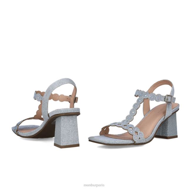 Menbur femmes kunzita DVZ861650 talons moyens et bas argent