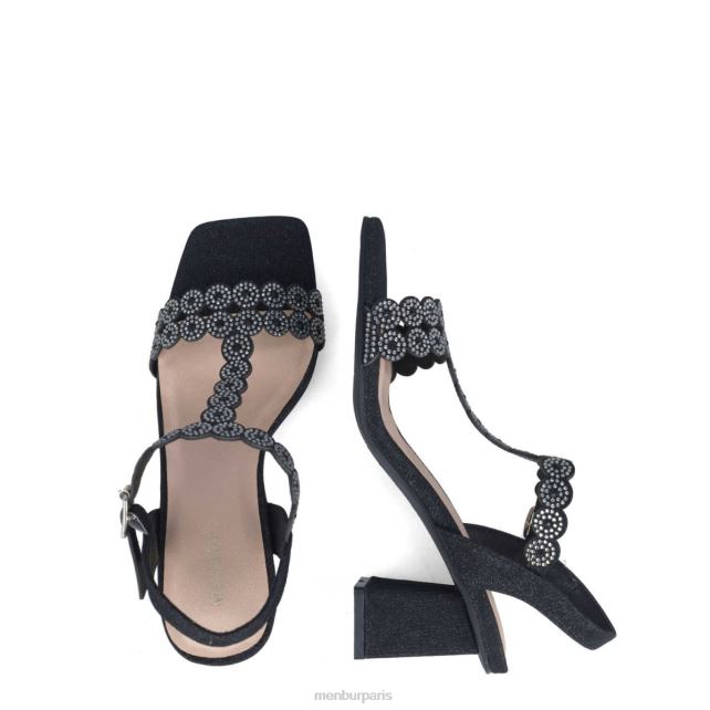 Menbur femmes kunzita DVZ865666 talons moyens et bas noir