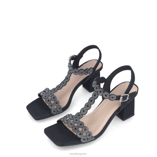 Menbur femmes kunzita DVZ865666 talons moyens et bas noir