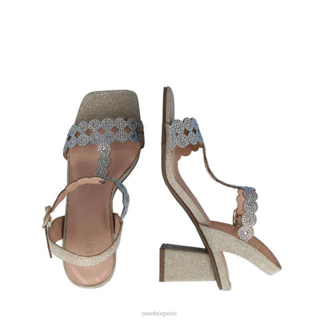 Menbur femmes kunzita DVZ865667 talons moyens et bas or