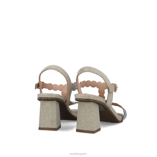 Menbur femmes kunzita DVZ865667 talons moyens et bas or