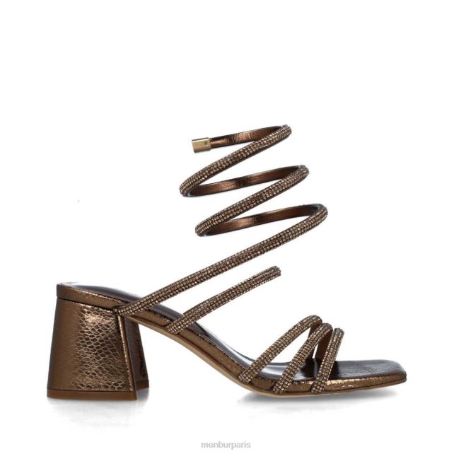 Menbur femmes lépus DVZ861602 talons moyens et bas bronze