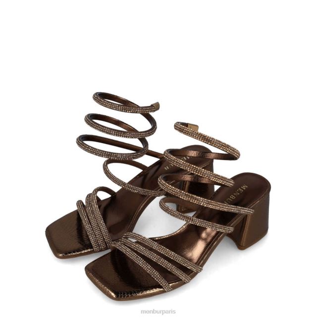 Menbur femmes lépus DVZ861602 talons moyens et bas bronze