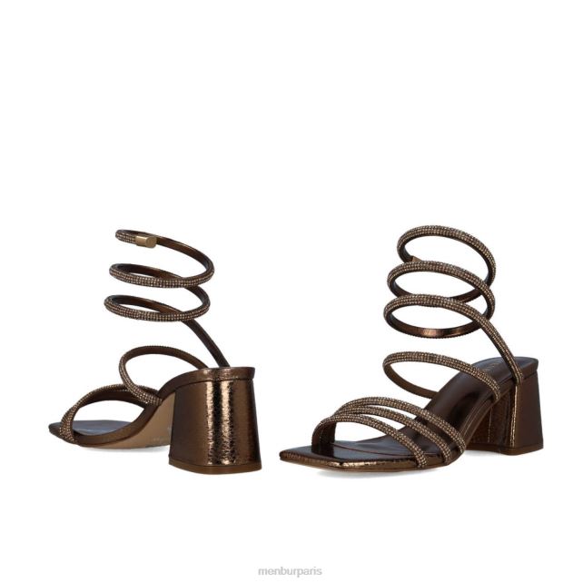 Menbur femmes lépus DVZ861602 talons moyens et bas bronze