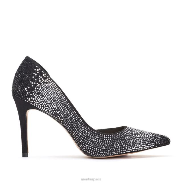 Menbur femmes léri DVZ861814 talons moyens et bas noir