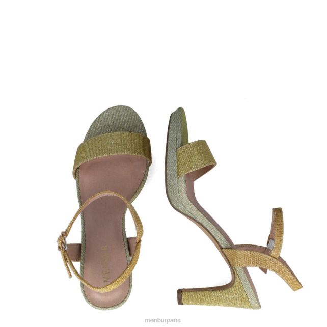 Menbur femmes larimar DVZ861625 talons moyens et bas or