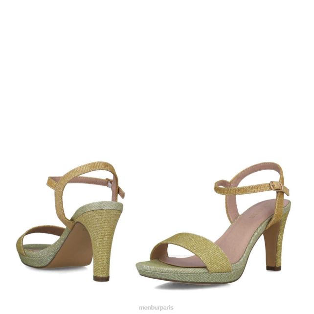 Menbur femmes larimar DVZ861625 talons moyens et bas or