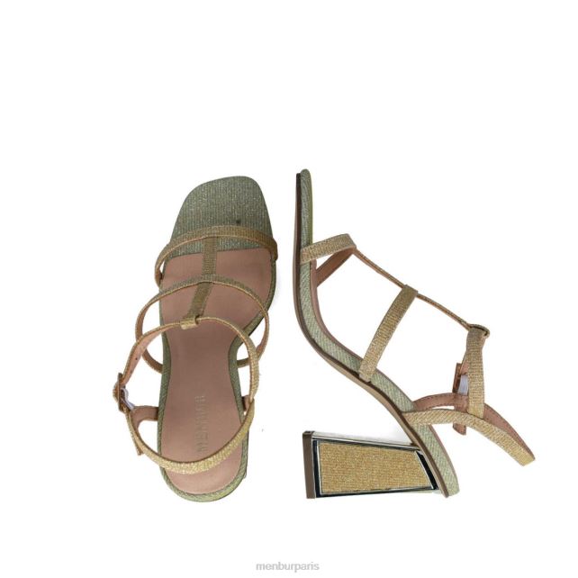 Menbur femmes larimar DVZ861635 talons moyens et bas or