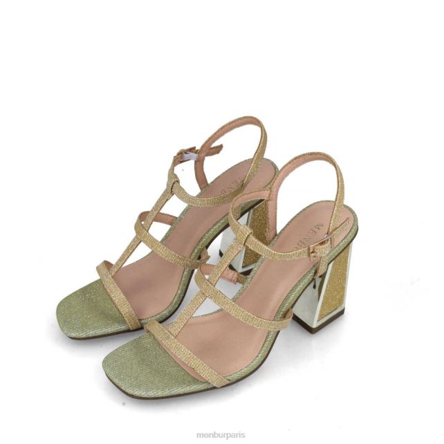 Menbur femmes larimar DVZ861635 talons moyens et bas or