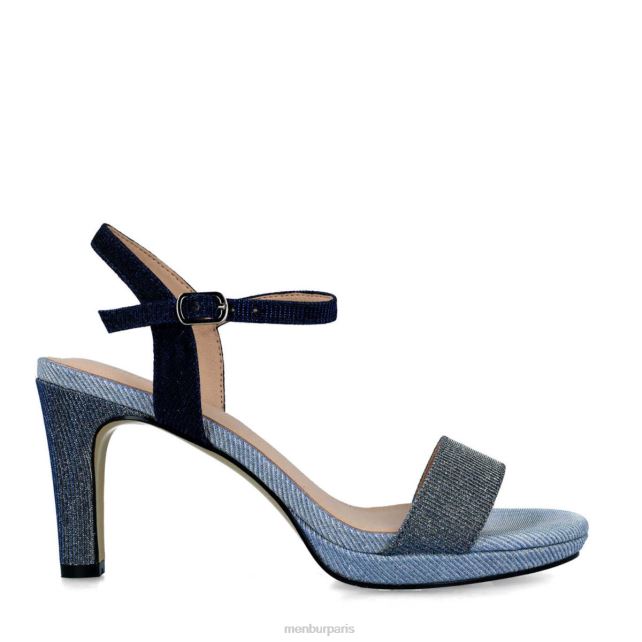 Menbur femmes larimar DVZ865606 talons moyens et bas bleu foncé