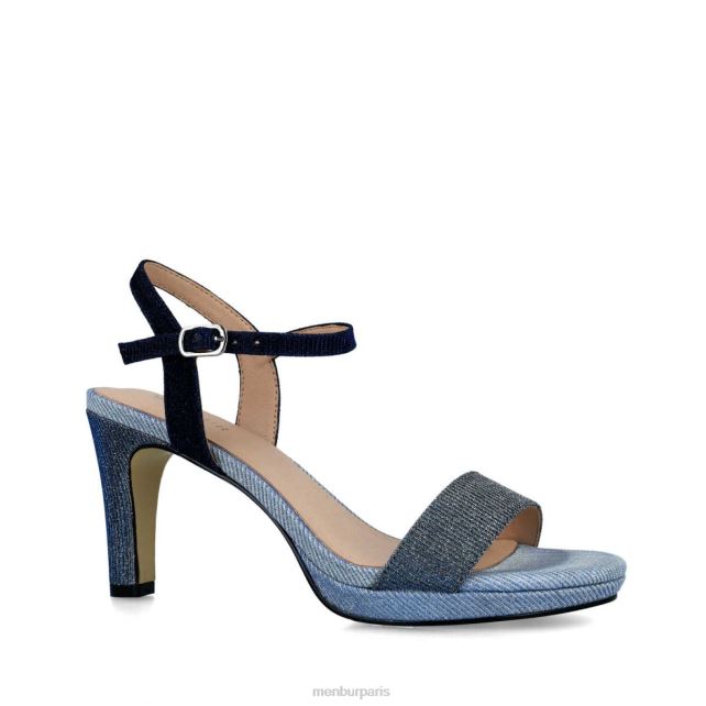 Menbur femmes larimar DVZ865606 talons moyens et bas bleu foncé