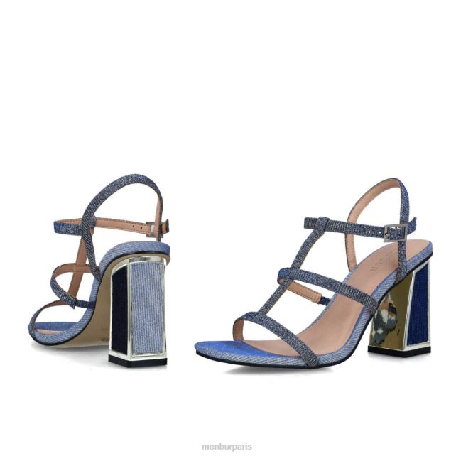 Menbur femmes larimar DVZ865628 talons moyens et bas bleu foncé