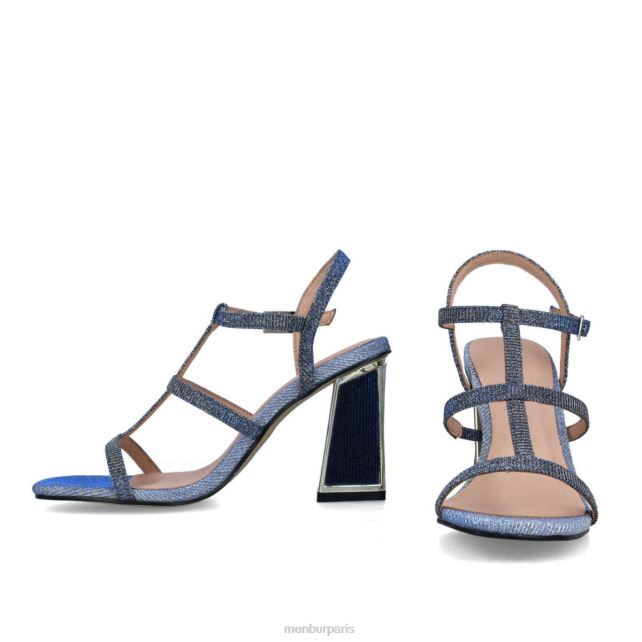 Menbur femmes larimar DVZ865628 talons moyens et bas bleu foncé