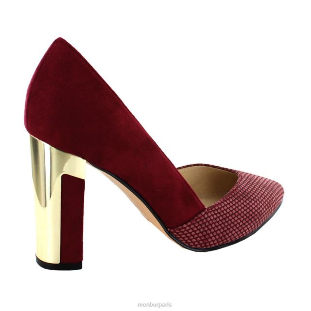 Menbur femmes lentille DVZ861811 talons moyens et bas rouge
