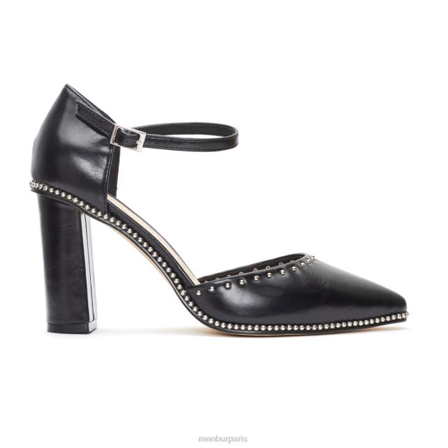 Menbur femmes lesis DVZ861868 talons moyens et bas noir
