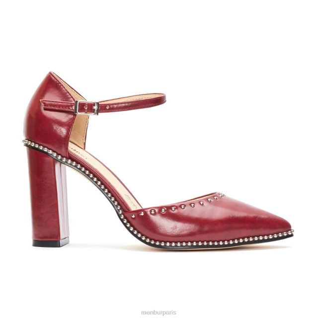 Menbur femmes lesis DVZ861869 talons moyens et bas rouge