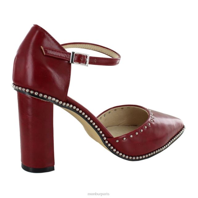 Menbur femmes lesis DVZ861869 talons moyens et bas rouge
