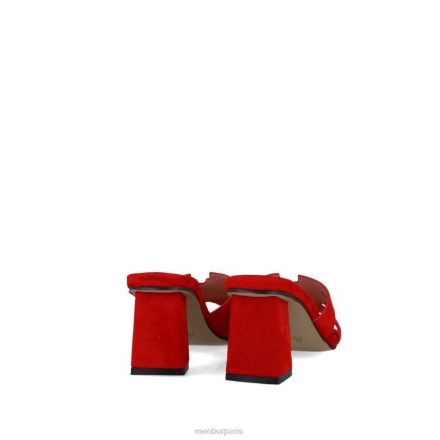 Menbur femmes Éleusis DVZ861673 talons moyens et bas rouge