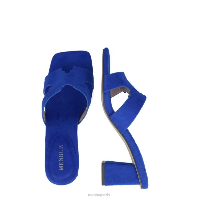 Menbur femmes Éleusis DVZ865721 talons moyens et bas bleu moyen