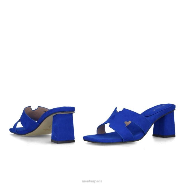 Menbur femmes Éleusis DVZ865721 talons moyens et bas bleu moyen