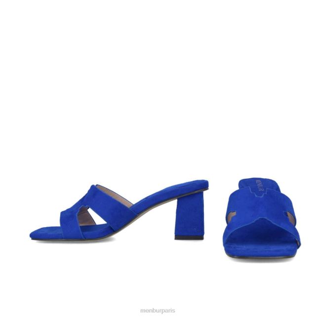 Menbur femmes Éleusis DVZ865721 talons moyens et bas bleu moyen