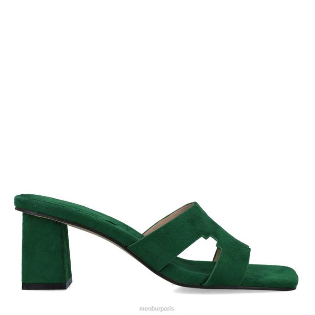 Menbur femmes Éleusis DVZ865722 talons moyens et bas vert