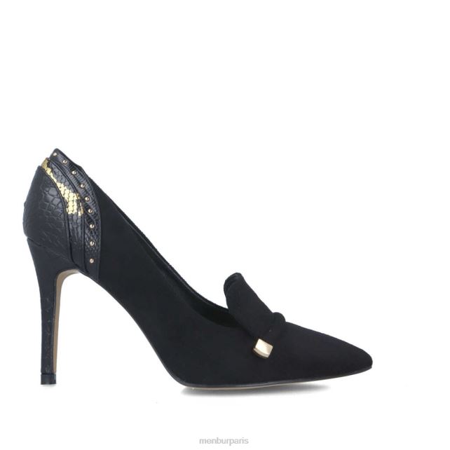 Menbur femmes lonicera DVZ865858 talons moyens et bas noir