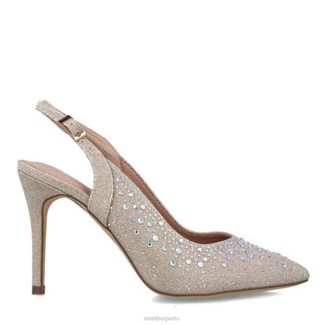 Menbur femmes lyrate DVZ865873 talons moyens et bas beige