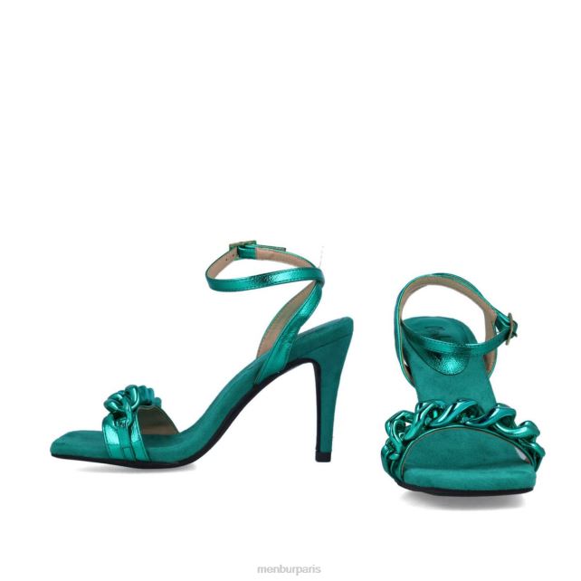 Menbur femmes méliade DVZ865711 talons moyens et bas vert